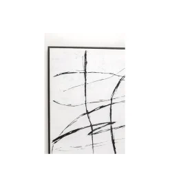 Obraz SKERCH 120 x 120 cm biały
