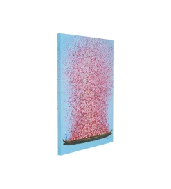 Obraz Touched Flower Boat 80 cm x 100 cm różowy