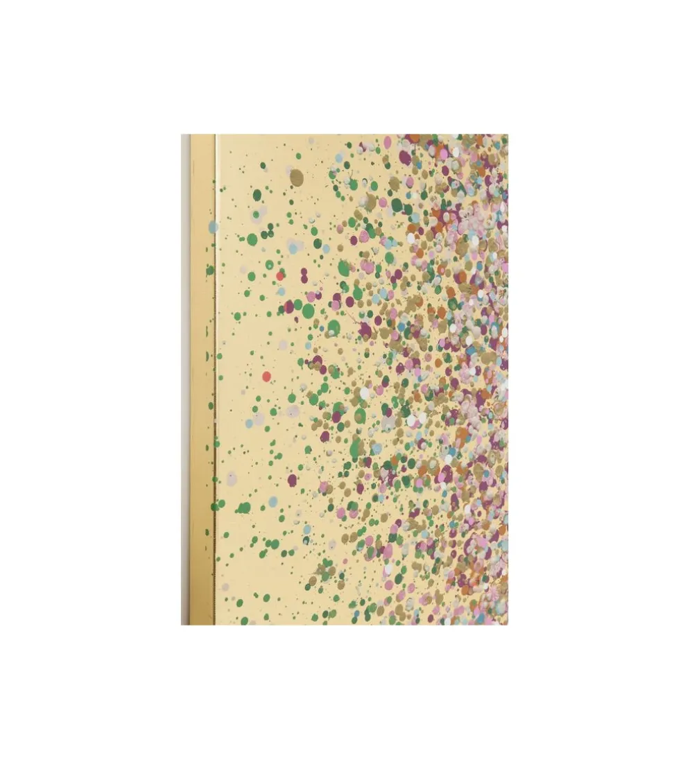 Obraz Touched Flower Boat Gold Pink 80 cm x 100 cm