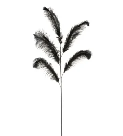 Ozdoba Pióro 120 cm czarne