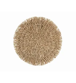 Ozdoba z drewna ścienna CIRCULOS 120 cm naturalna