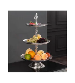 Patera ORIENT 50 Cm Srebrna
