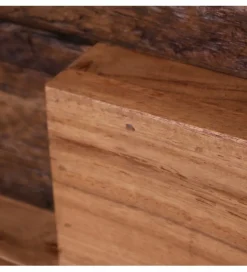 Półka ścienna LEGAT 118 cm drewno akacja