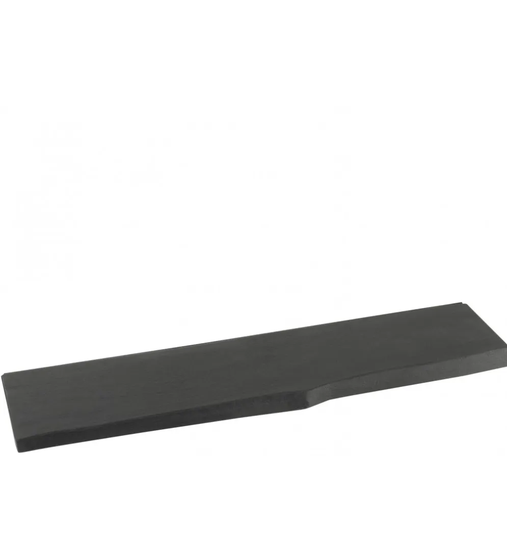 Półka GERARD 115 cm drewno mango czarna