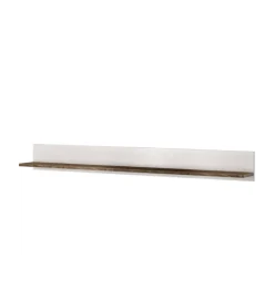 Półka LARONA 180 cm o wybarwieniu Sonoma Trufel z kolorem Sibiu Larche