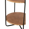 Półka VONI 43 cm w optyce drewna