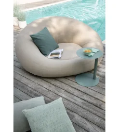 Pufa basenowa DONUT 175 cm szary