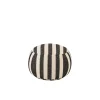 Pufa STRIPED 45 cm czaro biała