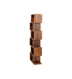 Regał AUTHENTICO ZICK ZACK 60 x 180 cm drewno mango