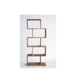 Regał AUTHENTICO ZICK ZACK 60 x 150 cm drewno mango