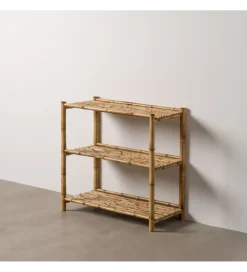 Regał BAMBÚ 80 cm bambus