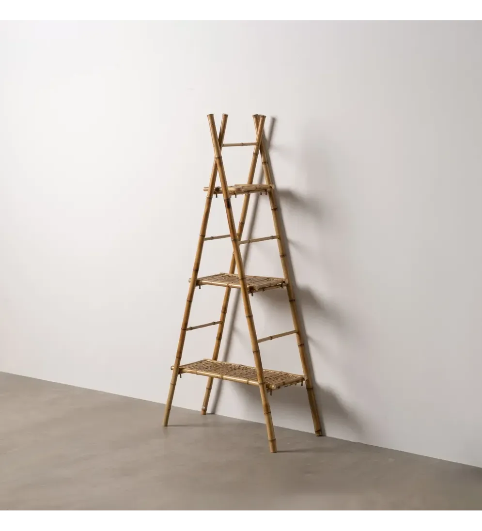 Regał BAMBÚ 78 cm bambus
