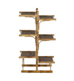 Regał BAMBÚ 57 cm bambus