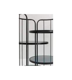 Regał Bandeja 110 cm czarny