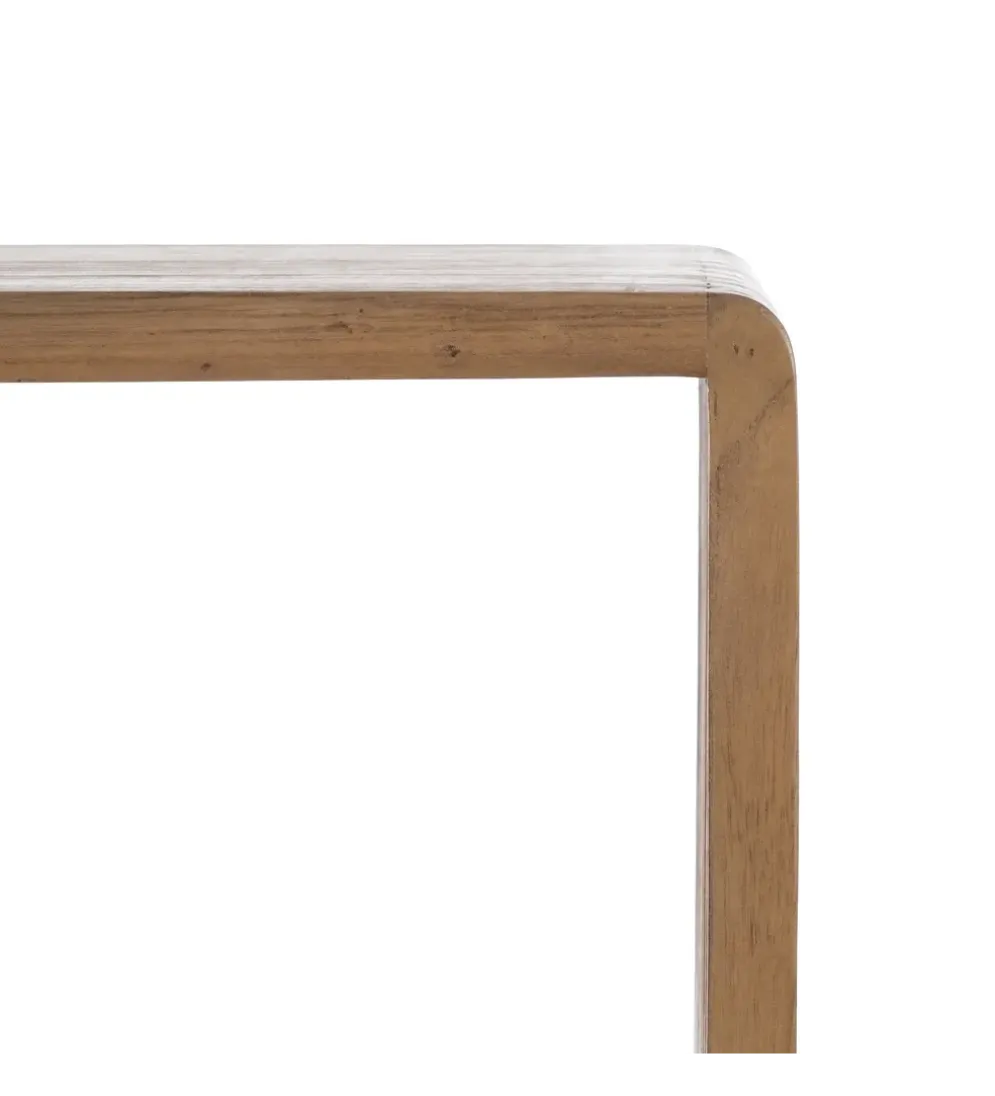 Regał BELLAMONTE 116 cm naturalny drewno teak
