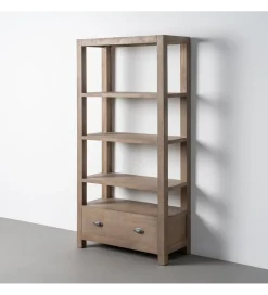 Regał COTTAGE 180 cm drewno sosny