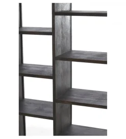 Regał DANE 200 cm czarny