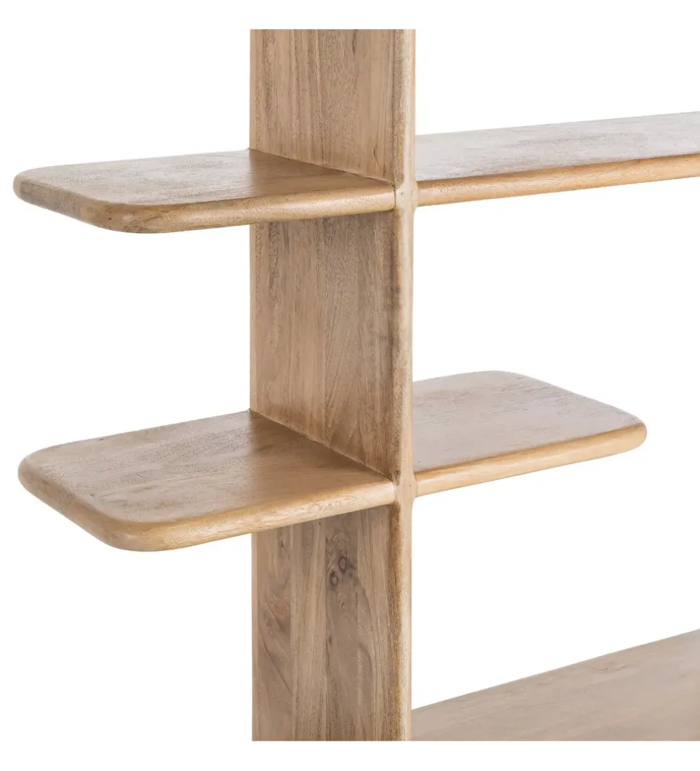 Regał ETANMAN 200 cm drewno mango