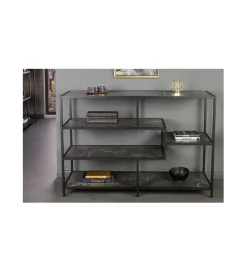 Regał FONTERA 114 cm w optyce marmuru