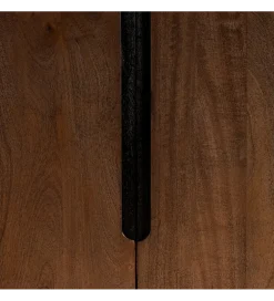 Regał KILIAN 195 cm drewno mango brązowa
