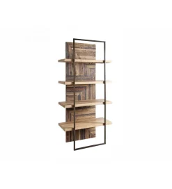 Regał LACERTA 90 cm drewno akacja