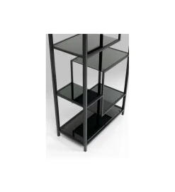 Regał Loft 195 cm czarny