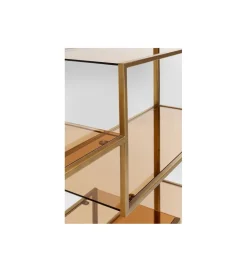 Regał LOFT 115 cm złoty