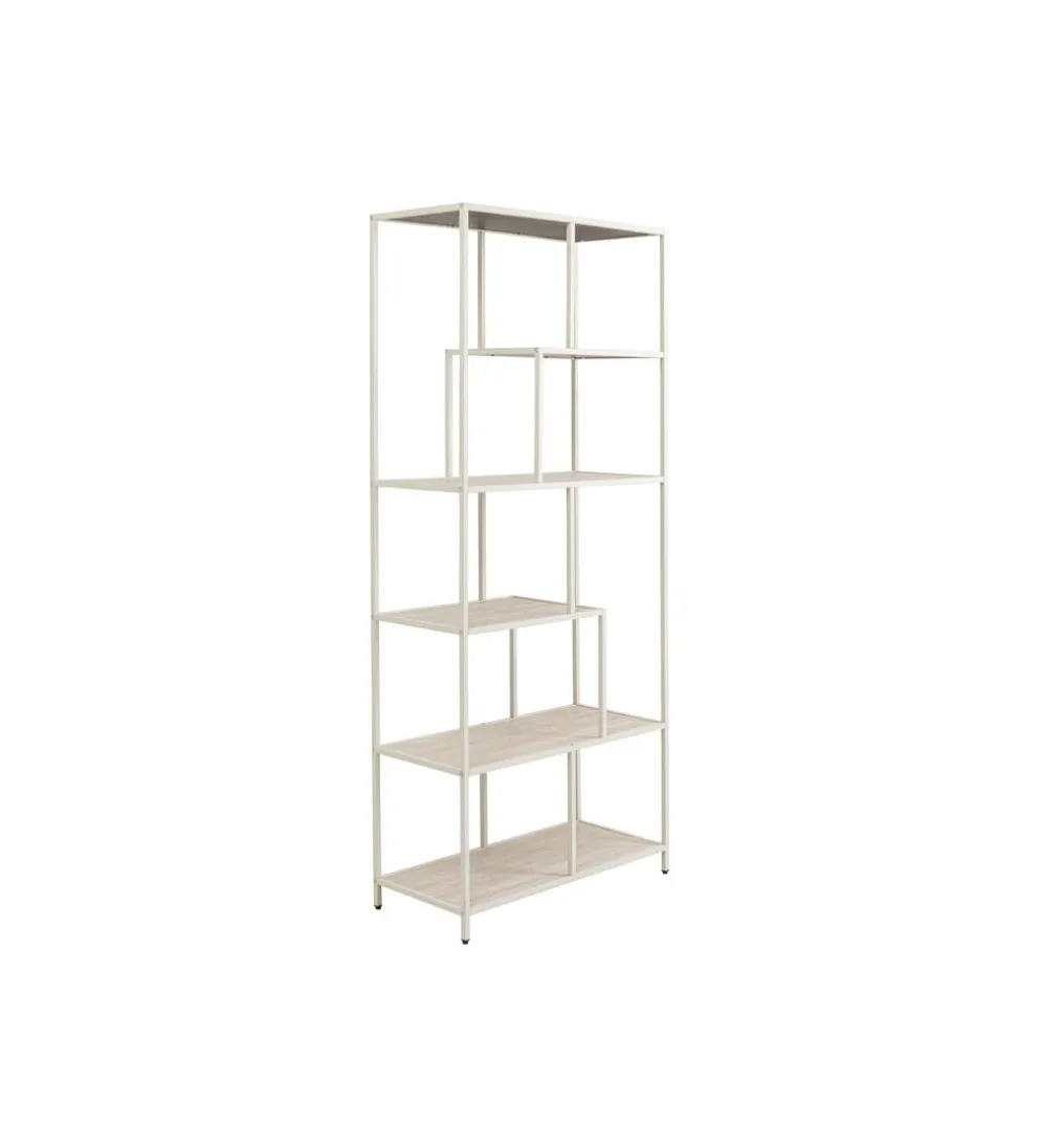 Regał LOFTIE 77 x 185 cm beżowy