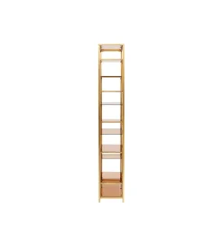 Regał LOFT 60 x 195 cm złoty