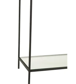 Regał metalowy Circle 180 cm czarny
