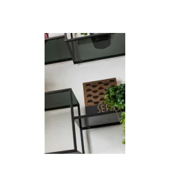 Regał metalowy Loft  195 cm x 115 cm czarny