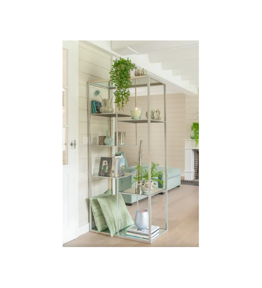 Regał Metalowy RACK srebrny