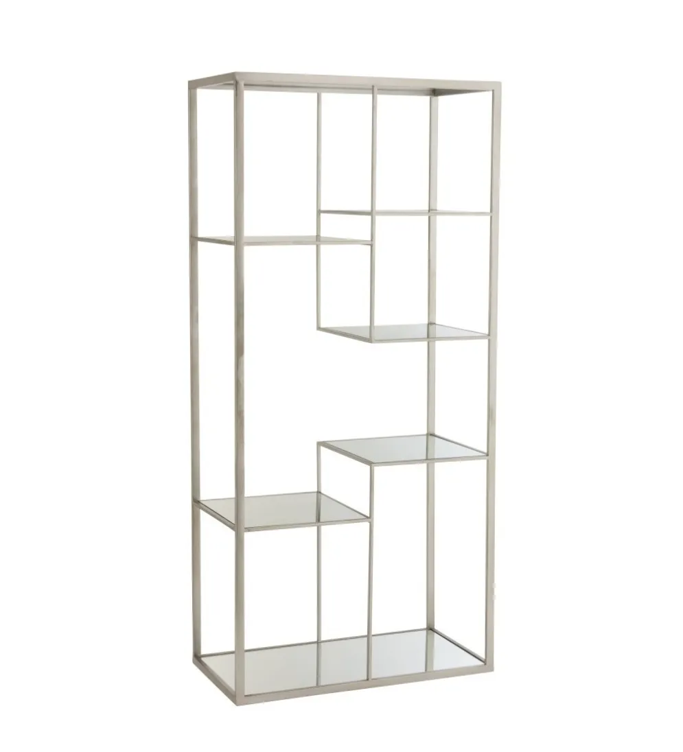 Regał Metalowy RACK srebrny