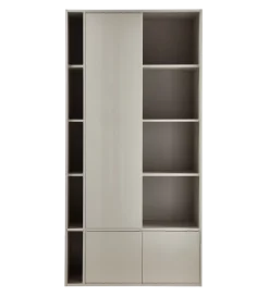 Regał SETTLE 218 cm drewno sosny dust