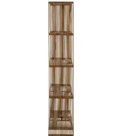 Regał SHELIS 190 cm drewno teak