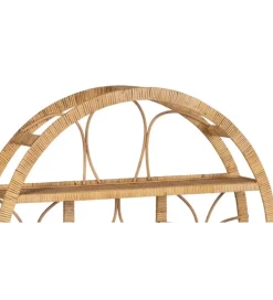 Regał TATUR 80 cm ratan naturalny