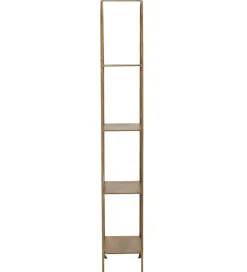 Regał VAR 200 cm złoty