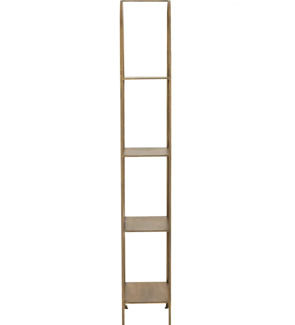 Regał VAR 200 cm złoty
