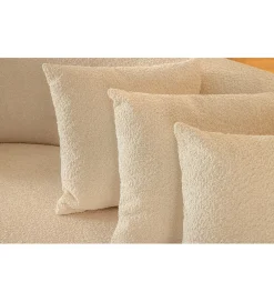 Sofa ATELIER 230 cm 3-osobowa bouclé beżowa