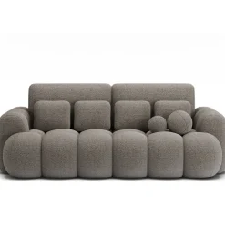 Sofa COTTONN 256 cm z funkcją spania popielaty tkanina royal 20