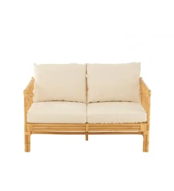 Sofa dwuosobowa ELISE 127 cm rattan