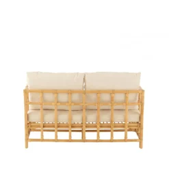 Sofa dwuosobowa ELISE 127 cm rattan