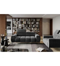 Sofa ELEKTRA Plaza 192 cm z regulowanymi zagłówkami
