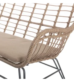Sofa ogrodowa ARIKI 121 cm naturalna