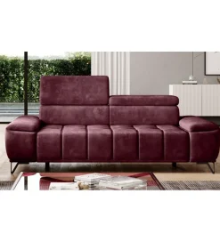 Sofa PALLADIO 194 cm Z Regulowanymi Zagłówkami