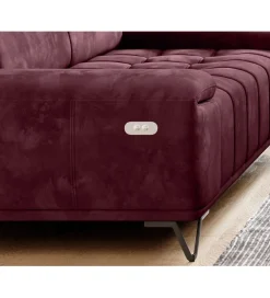 Sofa PALLADIO 194 cm Z Regulowanymi Zagłówkami