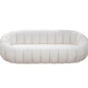 Sofa PUFETER 199 cm biała