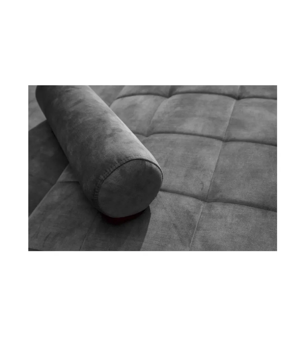 Sofa rozkładana MANILLA 196 cm ciemnoszara