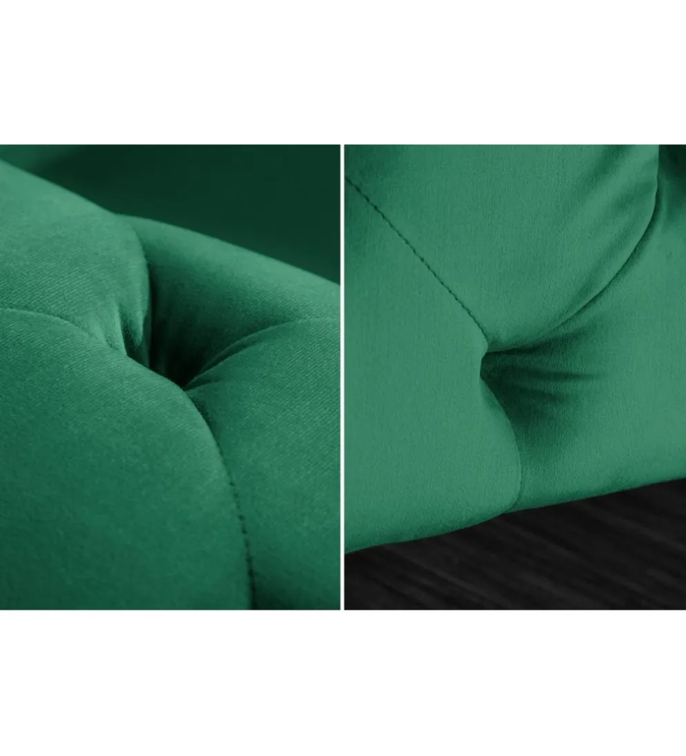 Sofa SOFIJA 240 cm szmaragdowa zieleń