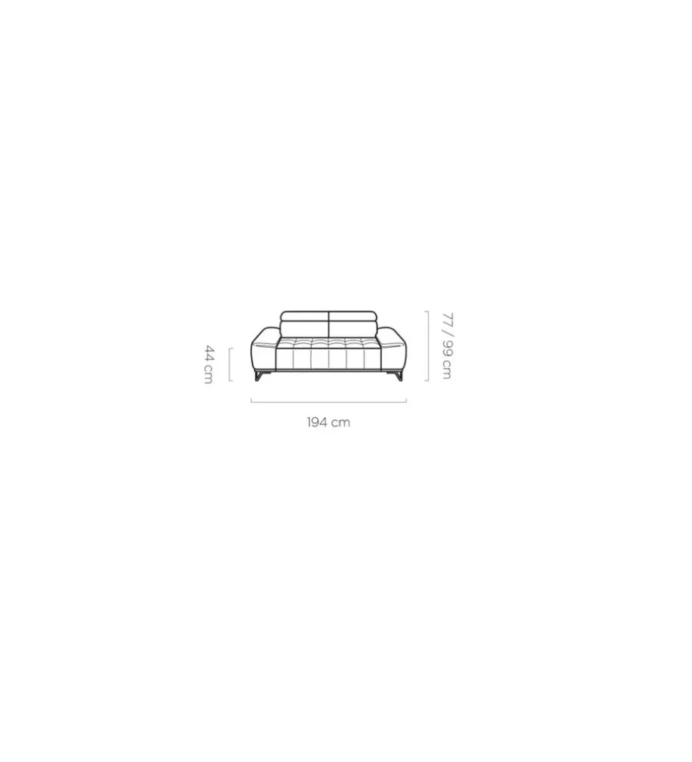 Sofa SOFIJA Modern Barock 235 cm beżowa